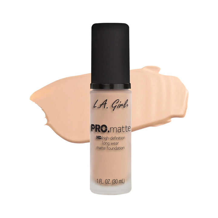 L.A Girl l Pro Matte Foundation - 30ml | ال ايه كيرل كريم أساس مات - 30 مل