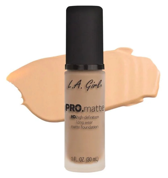 L.A Girl l Pro Matte Foundation - 30ml | ال ايه كيرل كريم أساس مات - 30 مل