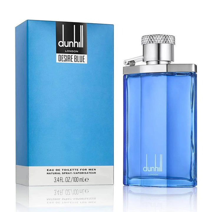 DUNHILL DESIRE BLUE EDT - 100ml | دنهل عطر ديزاير بلو  اودي تواليت للرجال - ١٠٠ مل