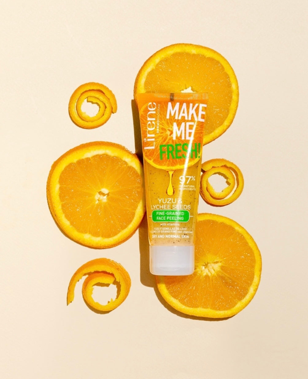 Lirene Make Me Fresh Yuzu Gel - 150ml  |ليرين  غسول جل باليوزو - 150 مل