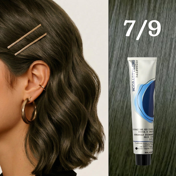 Elgon Moda&styling Haircolor Strongly Pigmented Hair Color - 125ml | ايلكون صبغة شعر مودا ستايلنج - 125مل
