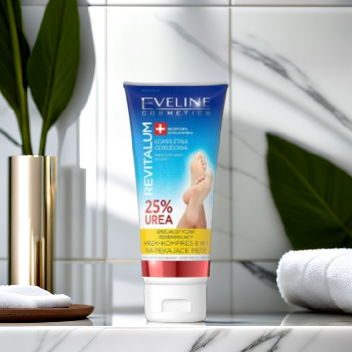 Eveline Revitalum Intensely Regenerating Urea 25% - 75ml | ايفيلين مرطب للاقدام يوريا 25% - 75 مل
