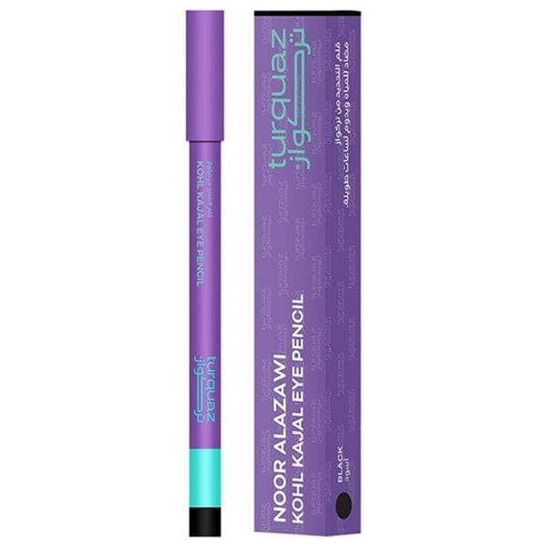 turquaz Kohl Kajal Eye Pencil - Black - 0.5g | توركواز قلم كحل اسود - 0.5 غرام