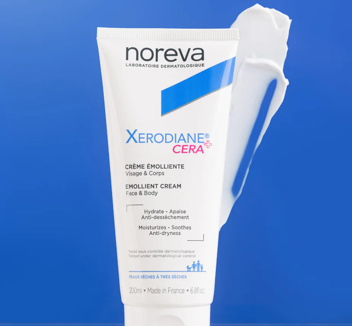Noreva Xerodiane Cera+ Emollient cream face and body - 200ml |نوريفا كريم مرطب للوجه والجسم - 200مل
