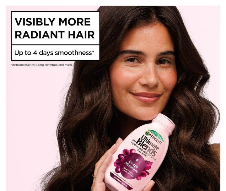 Garnier Ultra Doux Grape Moisture Water Shampoo - 400ml | غارنييه ألترا دو شامبو ماء العنب المرطب - 400 مل