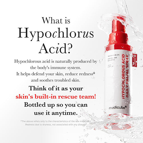Medicube Hypochlorous Acid Daily Facial Spray - 125ml | ميديكيوبي رذاذ وجه يومي حمض الهيبوكلوروس - 125مل #4