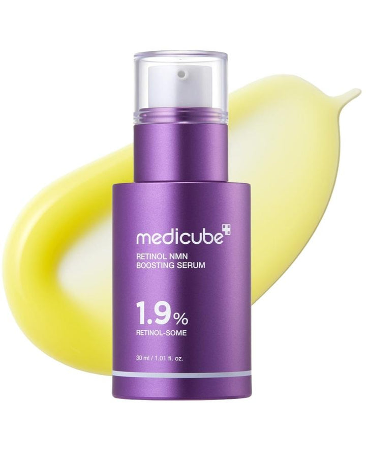 MEDICUBE Retinol Nmn Boosting Serum 1.9% Retinol Some - 30ml | ميديكيوبي سيروم ريتينول بوستينغ 1.9% - 30مل #1
