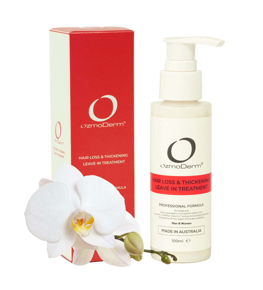 OzmoDerm Hair Loss & Thickening Leave-In Treatment - 100ml | اوزموديرم علاج ليف ان للشعر لتساقط الشعر وزيادة الكثافة - 100 مل