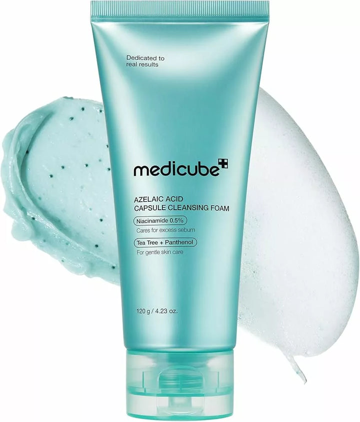 Medicube Azelaic Acid Capsule Cleansing Foam - 120g | ميدي كيوب غسول رغوي بكبسولات حمض الأزيليك – 120 غ