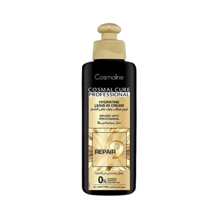 Cosmaline Cure Professional Hydrating Leave-In Cream - 250ml | كوزمالين كريم ترطيب احترافي من كوزمالين كيور - 250 مل
