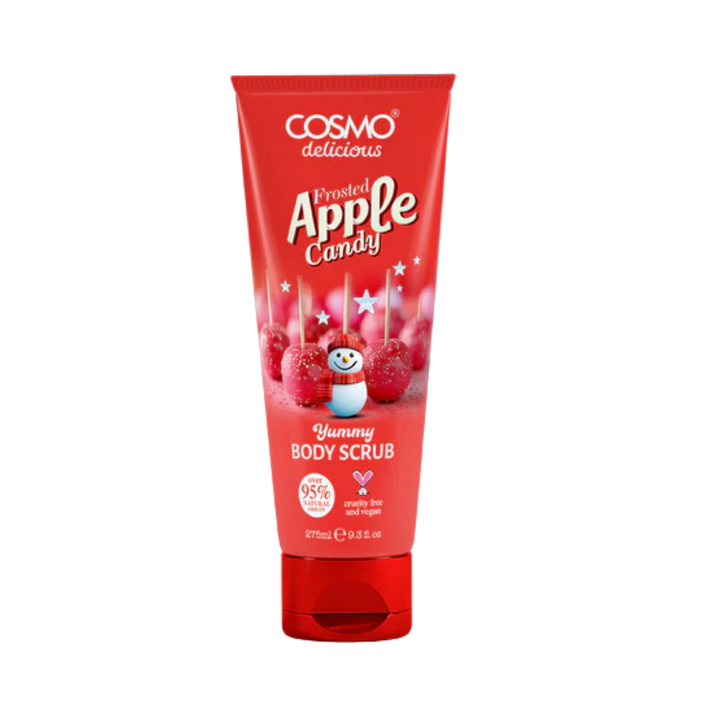 COSMO Apple Candy Yummy Body Scrub - 275ml | كوزمو سكراب مقشر للجسم برائحة حلوى التفاح - 275 مل