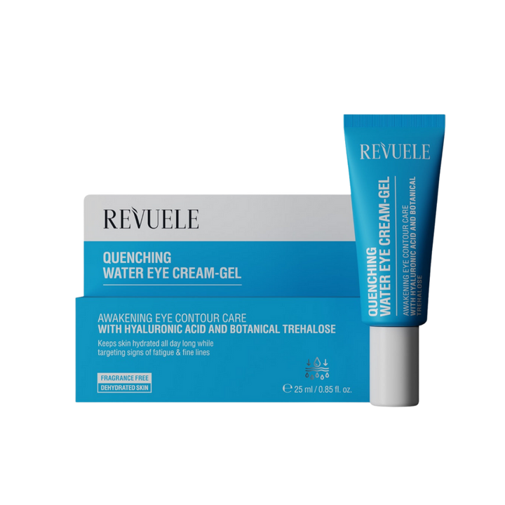 Revuele Quenching Eye Contour Cream Gel - 25ml | ريفويل كريم جل حول العين - 25 مل