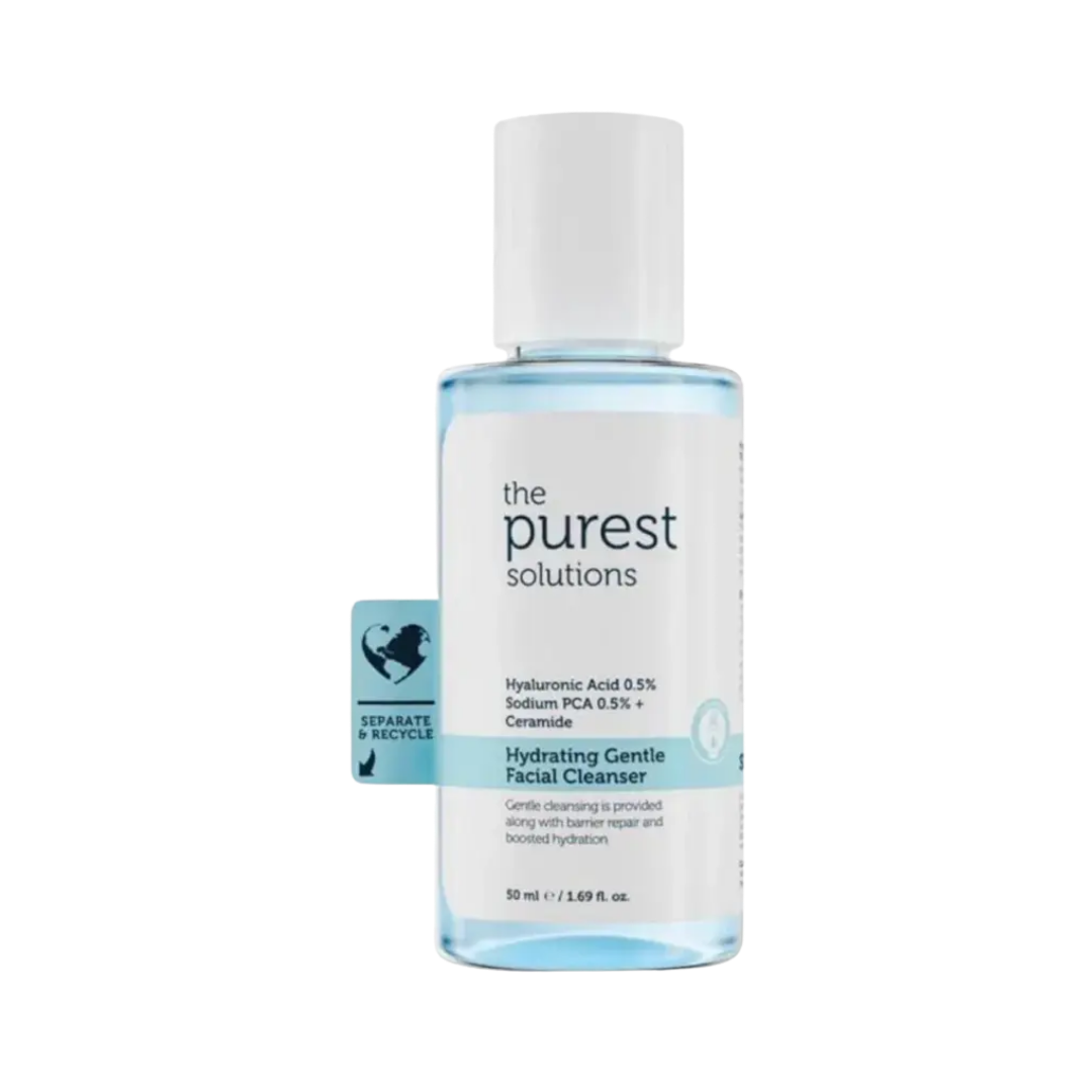 The Purest Hyaluronic Acid 0.5% Ceramide - 50ml | ذا بيورست غسول للوجه بالهيالورونيك اسيد والسيراميد - 50 مل