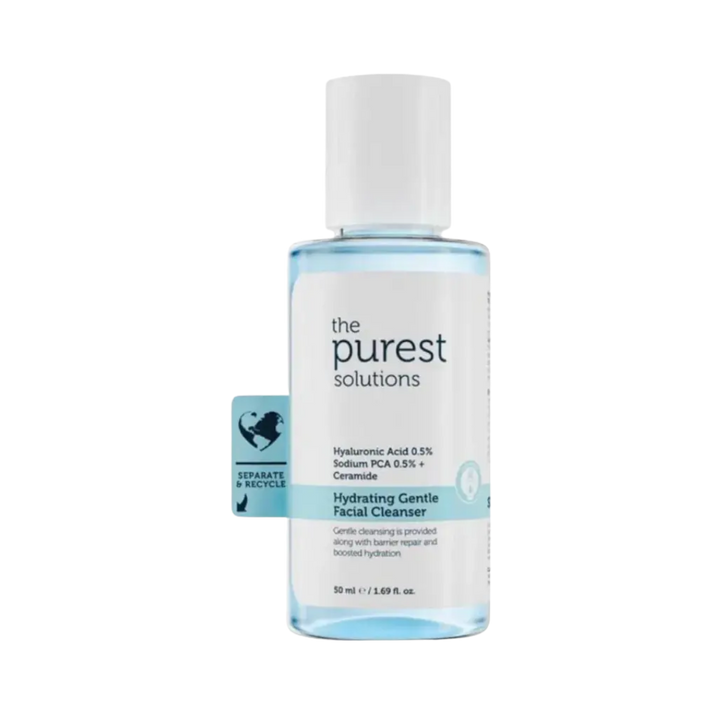 The Purest Hyaluronic Acid 0.5% Ceramide - 50ml | ذا بيورست غسول للوجه بالهيالورونيك اسيد والسيراميد - 50 مل
