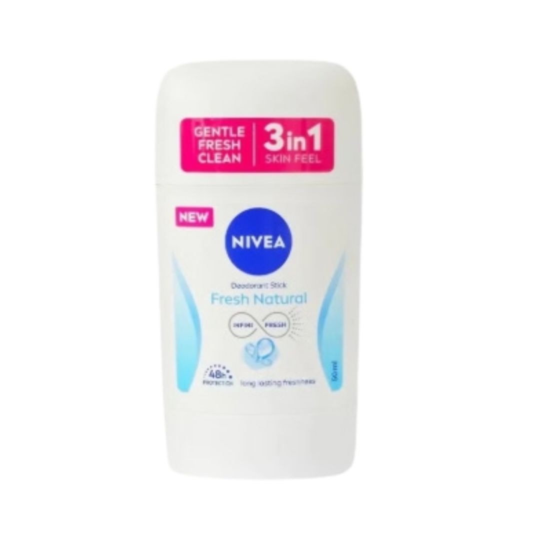 Nivea Deodorant Stick Fresh Natural - 50ml | نيفيا مزيل تعرق ستيك فريش ناتشورال - 50 مل