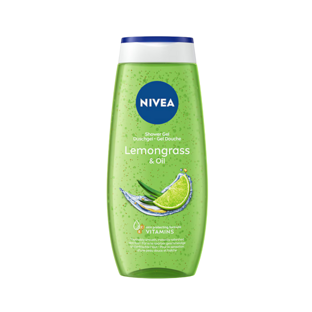 Nivea Lemongrass & Oil Shower Gel - 250ml | نيفيا جل الاستحمام بخلاصة الليمون - 250 مل