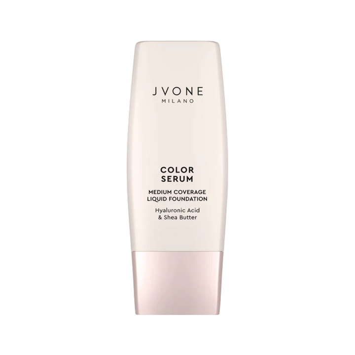 Jvone Milano Color Serum Medium Coverage Liquid Foundation - 30ml | جيفون ميلانو كريم أساس سائل تغطية متوسطة - 30 مل
