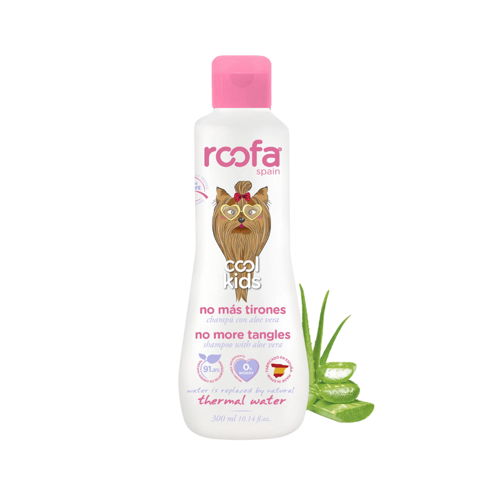 Roofa Cool Kids shampoo no more tangles - 300ml | روفا شامبو لتنظيف وتسهيل فك الشعر - 300 مل