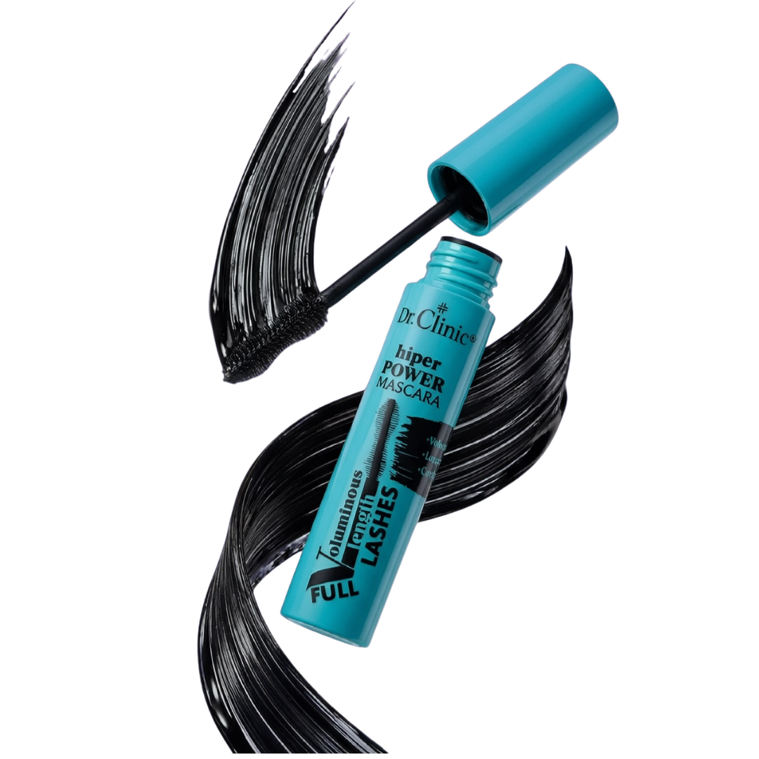 dr.Clinic Hiper Power Mascara Full Lashes - 9.5g | د.كلينيك ماسكارا مكثفة للرموش هايبر باور - 9.5 غ