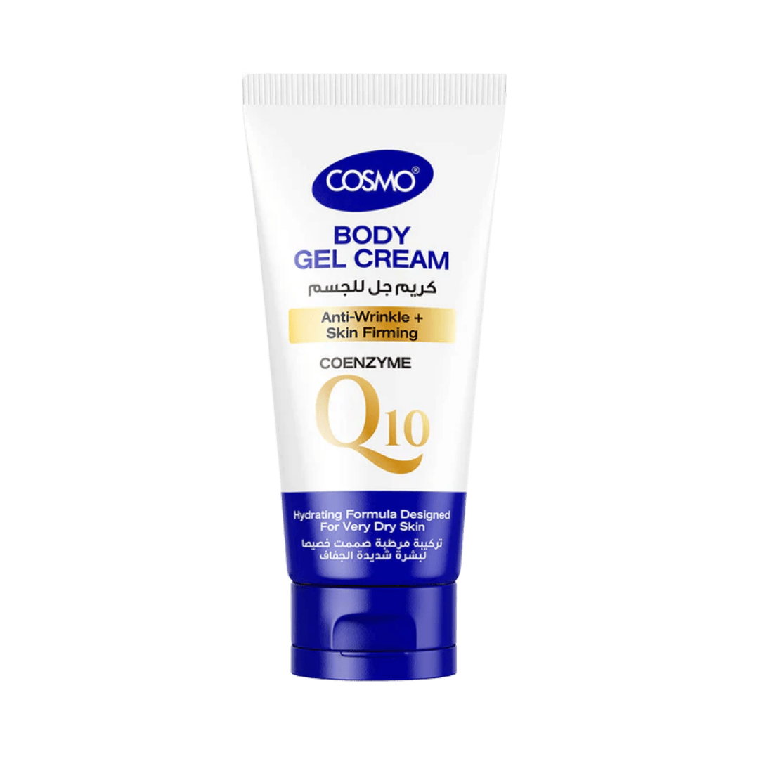 COSMO Body Gel Cream Anti Wrinkle + Skin Firming - 150ml | كوزمو كريم جل للجسم كوانزيم 10 - 150مل