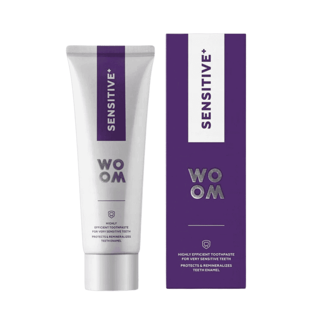 Woom Sensitivum plus Highly Efficient Toothpaste - 75ml |ووم  معجون الاسنان الحساسه  بلس عالي الفعالية- 75مل