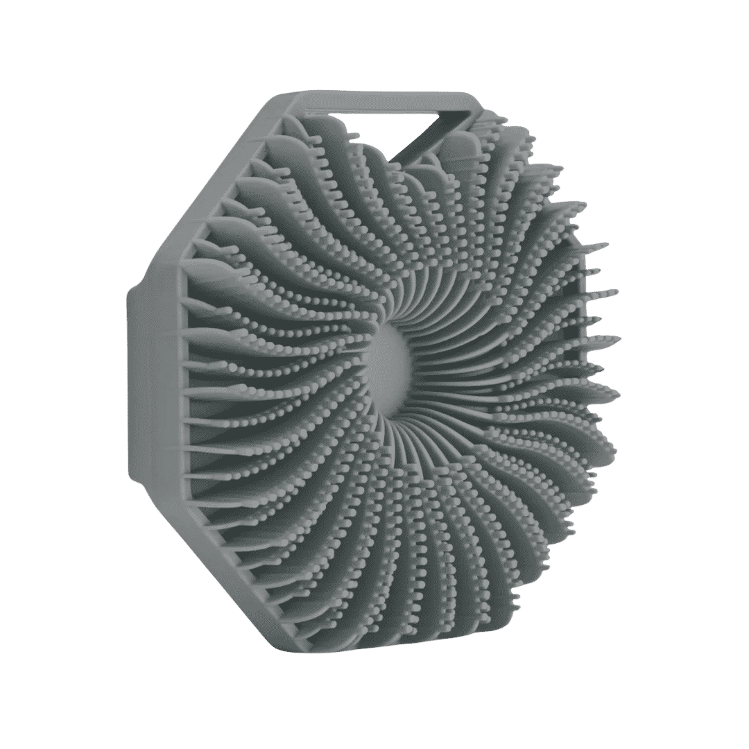 CELIA Silicone Fiber Gray | سيليا ليفة سيليكون للجسم باللون الرمادي