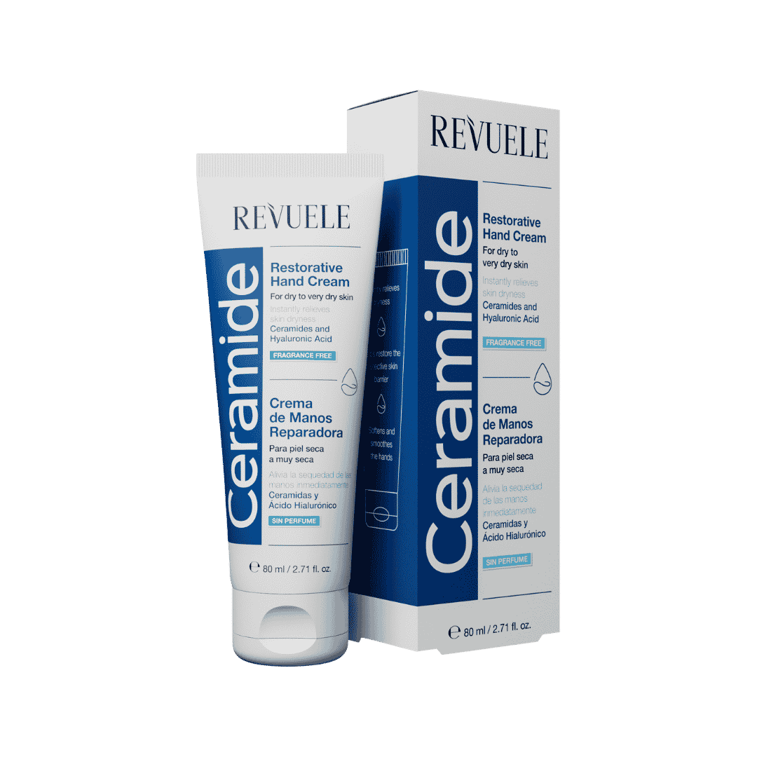 Revuele Ceramide Restoring Hand Cream - 80ml | ريفويل كريم اليدين للترميم بالسيراميد - 80مل