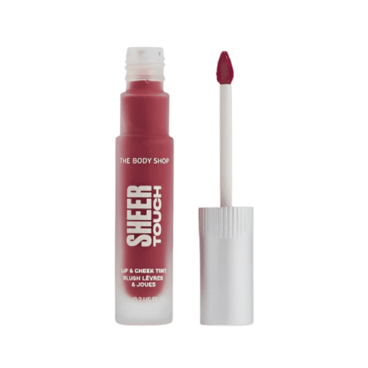 The Body Shop Sheer Touch Lip and Cheek Tint Blush Brave - 8ml | ذا بودي شوب تنت شفاه وخدود ذا بلاش بريف - 8مل