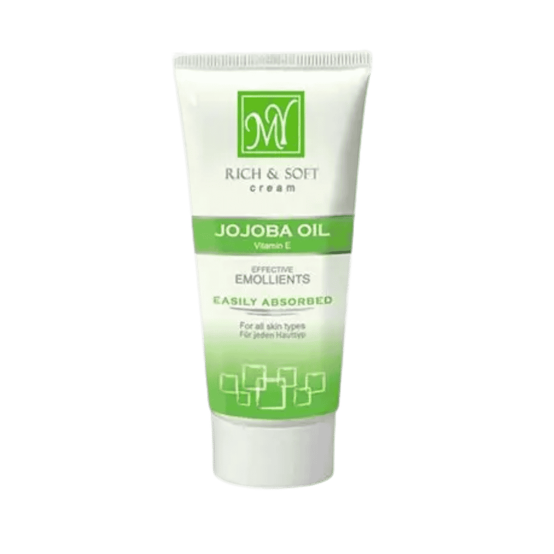 M .Y Rich & Soft Cream Jojoba Oil Easily Absorbed - 50ml | ام واي كريم ريتش آند سوفت زيت جوجوبا - 50مل