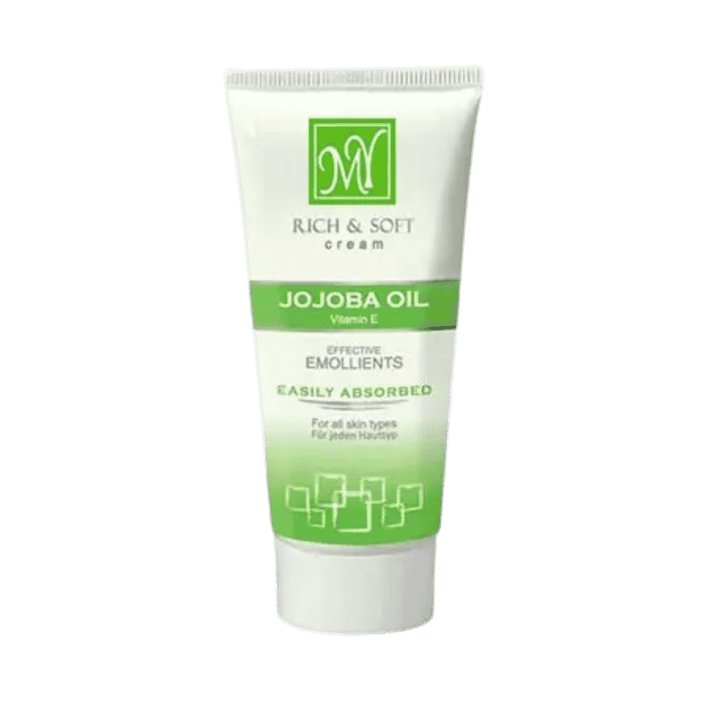 M .Y Rich & Soft Cream Jojoba Oil Easily Absorbed - 50ml | ام واي كريم ريتش آند سوفت زيت جوجوبا - 50مل