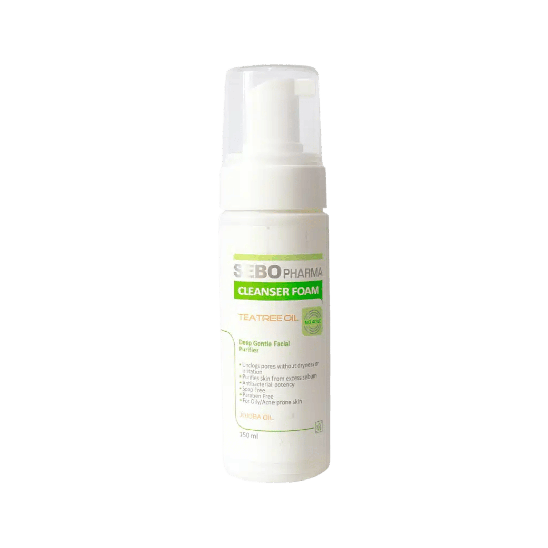 M .Y Sebo Pharma Cleansing Foam - 150ml | ام واي غسول رغوي زيت شجرة الشاي - 150مل