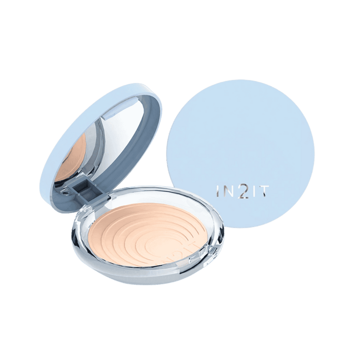 IN2IT Shine Control Face Powder - 9g | ان تو ات بودرة مضغوطة شاين كونترول - 9غ