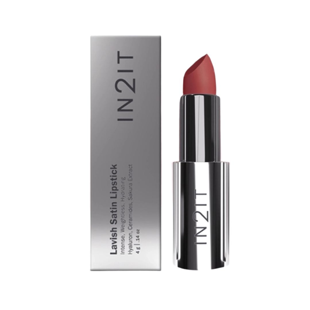 IN2IT Lavish Satin Lipstick - 4g | ان تو ات احمر شفاه لافيش ساتين - 4 غ