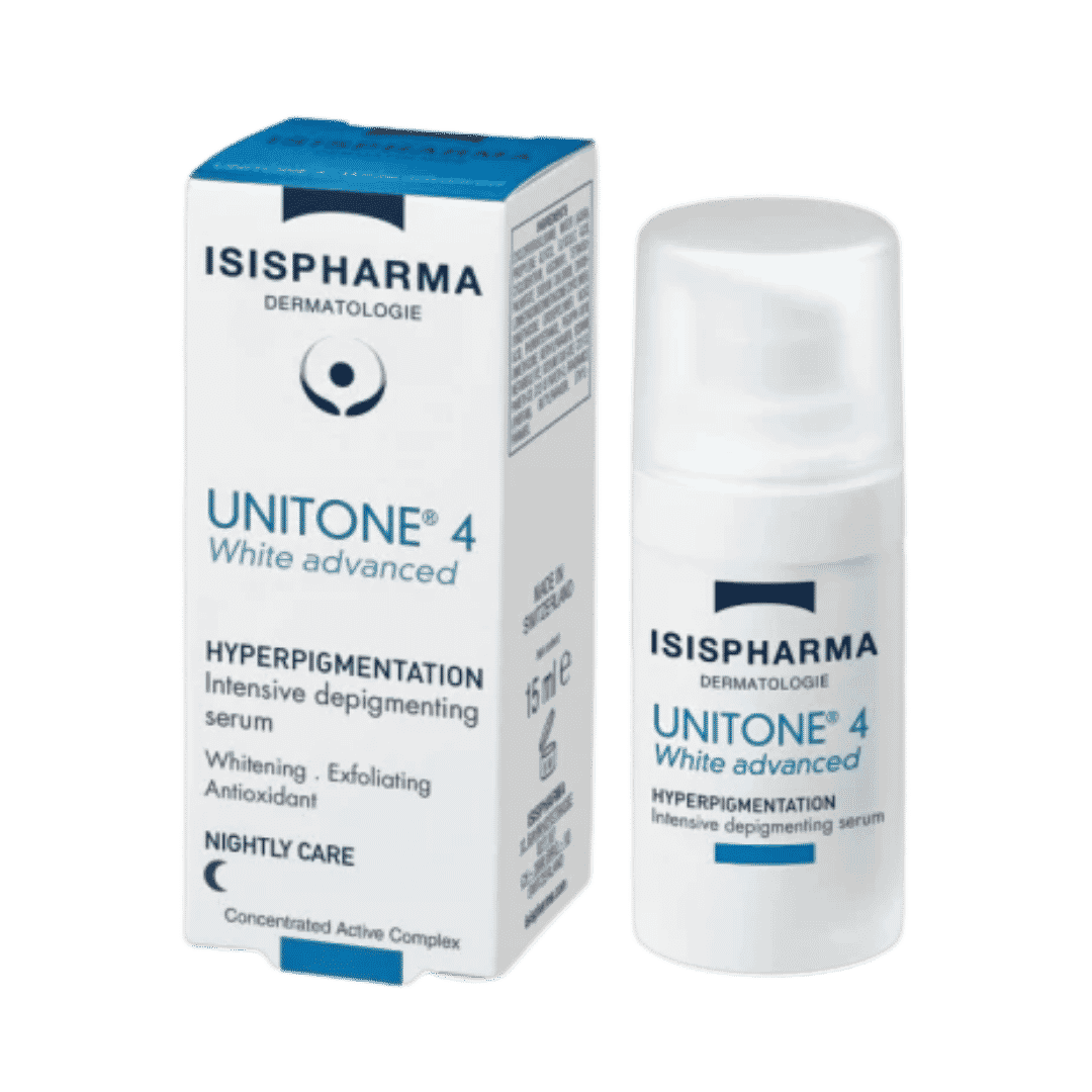 ISIS PHARMA Unitone 4 White Advanced Hyperpigmentation -15 ml | ايزيس فارما سيروم ليلي لمعالجة التصبغات - 15 مل
