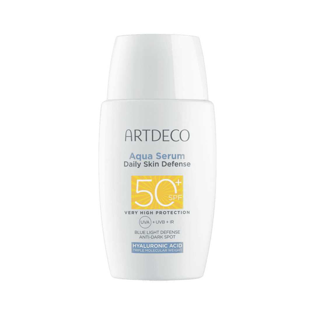 Artdeco Aqua Serum Daily Skin Defense SPF50+ - 40ml | ارديكو واقي شمسي سيروم اكوا - 40 مل