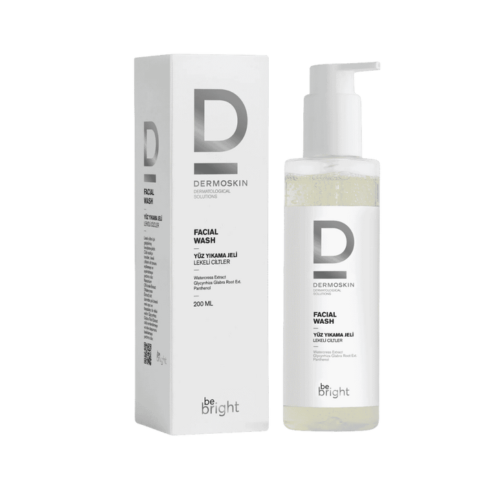 Dermoskin Be Bright Facial Wash - 200ml | ديرمو سكين غسول وجه بي برايت - 200مل