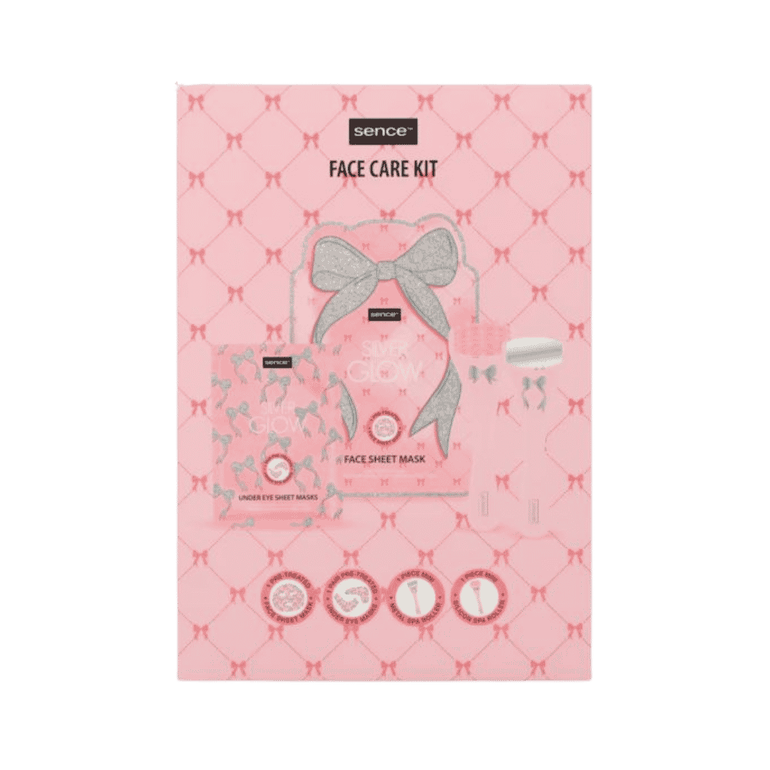 Sence Beauty FACE CARE Kit Silver Glow | سينس بيوتي مجموعة العناية بالبشرة سيلفر غلو