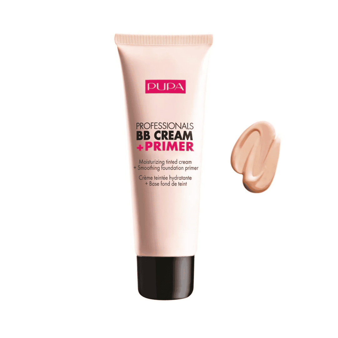 Pupa BB Cream + Primer - All Skin Types - 50ml | بوبا كريم بي بي مع برايمر لكل انواع البشرة - 50 مل