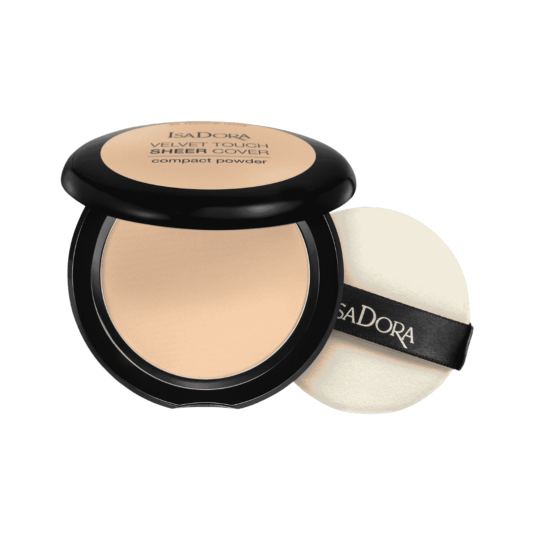 Isadora Velvet Touch Sheer Compact Powder- Warm Vanilla | ايزادورا بودرة مضغوطة فيلفيت تاتش - وارم فانيلا