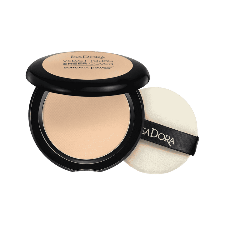Isadora Velvet Touch Sheer Compact Powder- Warm Vanilla | ايزادورا بودرة مضغوطة فيلفيت تاتش - وارم فانيلا