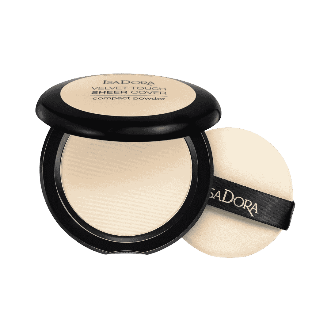 Isadora Velvet Touch Compact Power Spf 20- Fair Porcelain | ايزادورا بودرة مضغوطة فيلفيت تاتش - فاير بورسيلان