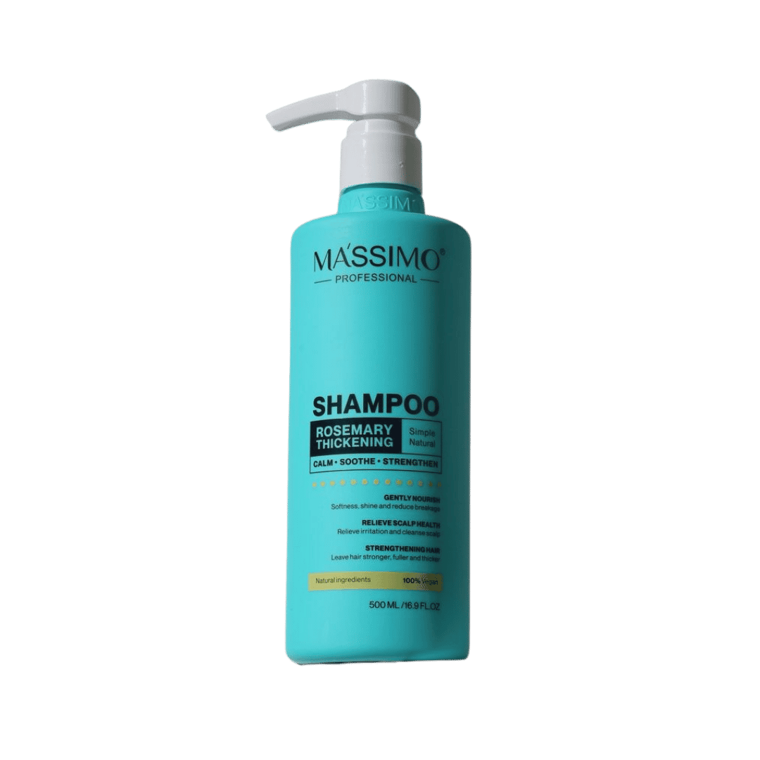 MASSIMO Shampoo Rosemary Thickening - 500ml | ماسيمو شامبو متكثف إكليل الجبل - 500مل