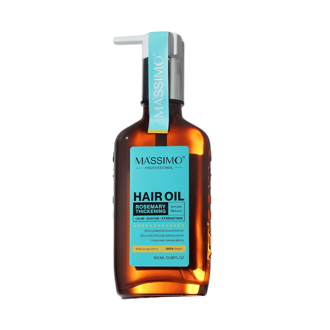 MASSIMO Hair Oil Rosemary Thickening - 100ml | ماسيمو زيت شعر إكليل الجبل - 100مل