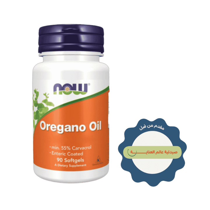 now Oregano Oil, Intestinal Support - 90 softgels | ناو كبسولات لينة زيت الأوريجانو - 90 كبسولة