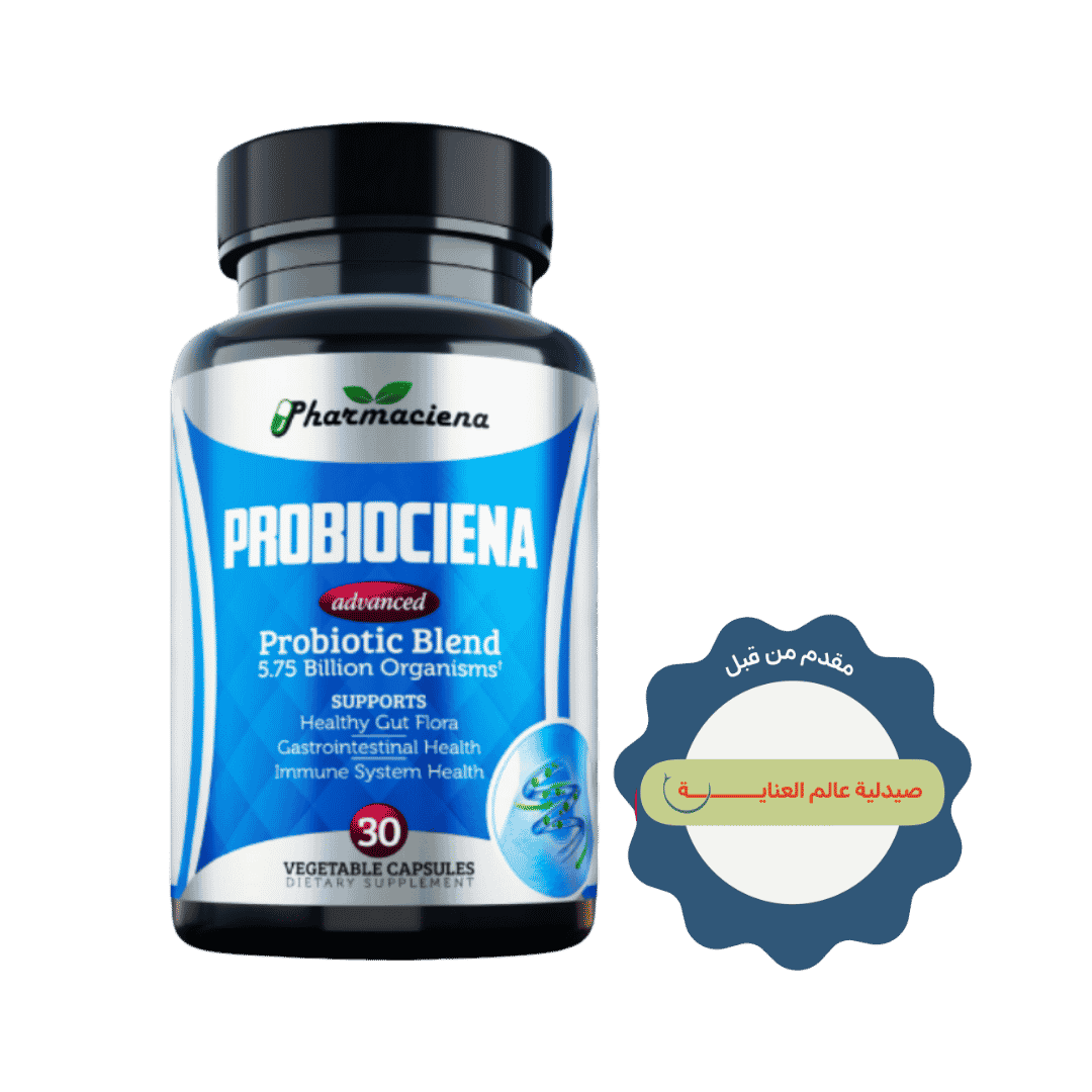 Probiociena Advanced Probiotic Blend, 30 Vegitable Capsule | بروبيوسينا مزيج البروبيوتيك المتطور، 30 كبسولة نباتية