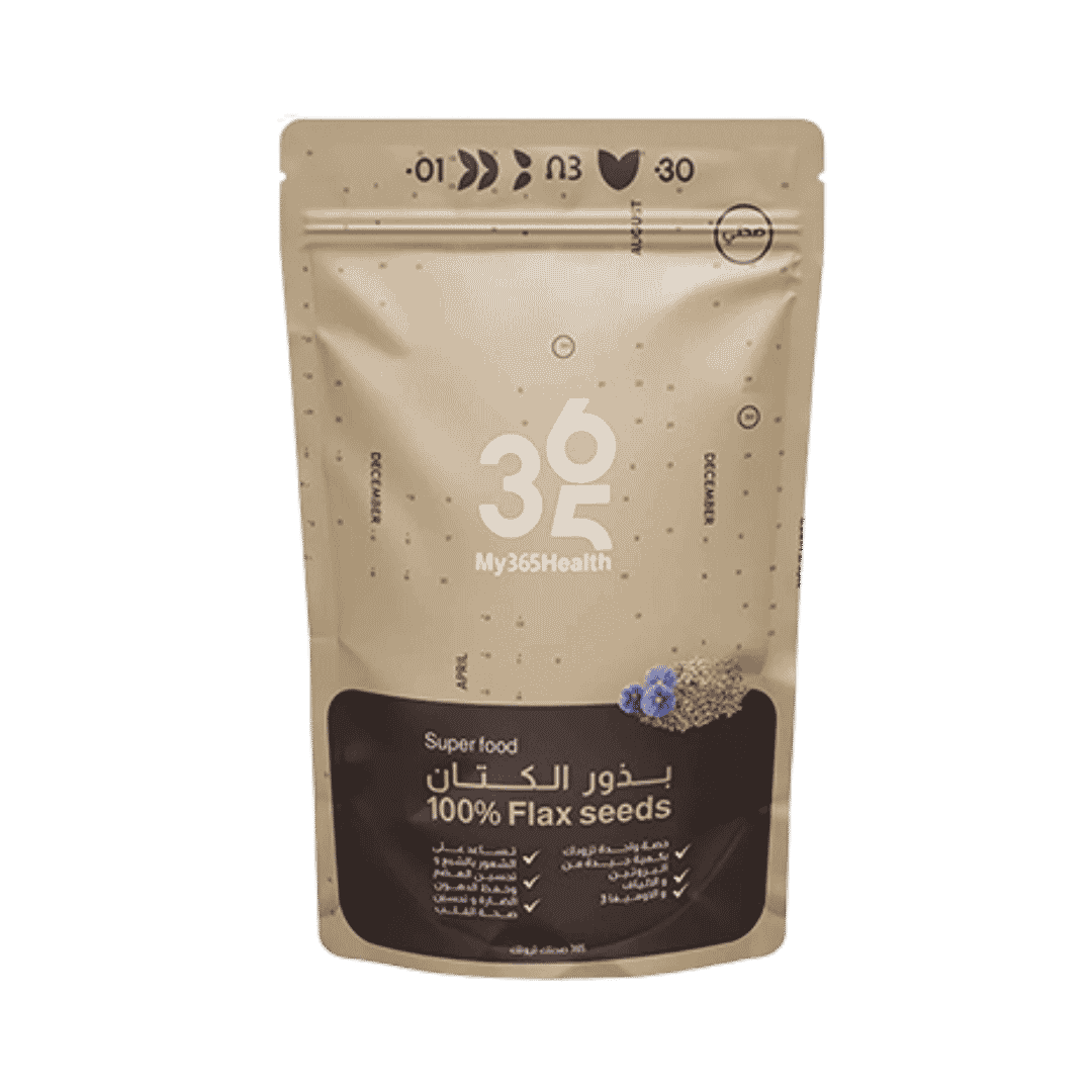 My 365 Health 100% Flax Seeds - 150g | ماي 365 هيلث بذور الكتان 100% - 150غ