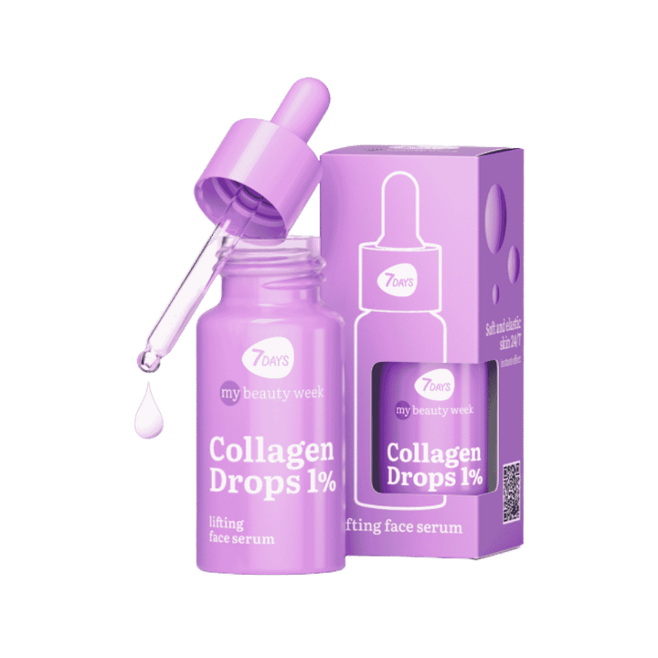 7Days Lifting Face Serum Collagen Drops 1% - 20ml | سفن ديز سيروم شد الوجه بالكولاجين 1% - 20 مل
