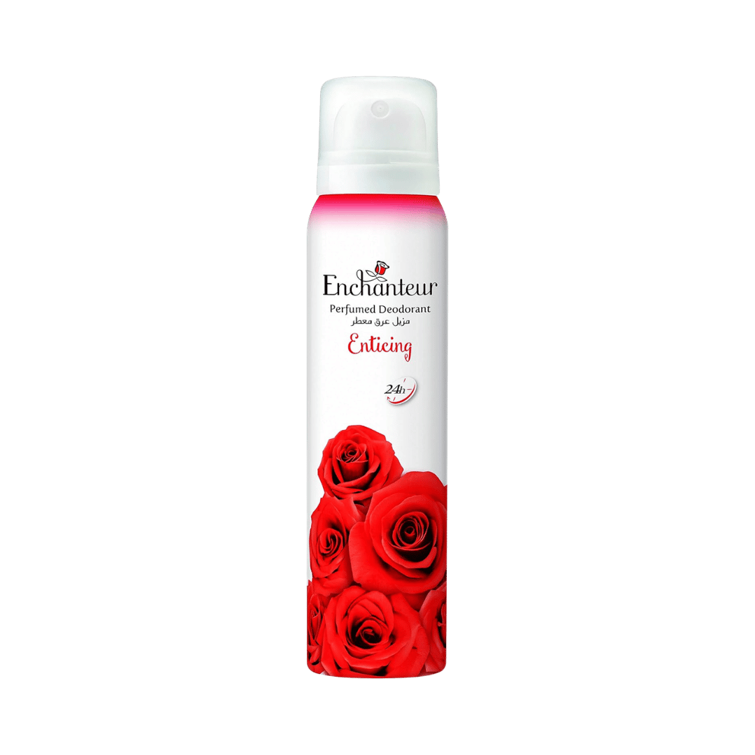 Enchanteur Perfumed Deodorant 24H Enticing Body Mist - 200ml | انشانتر بخاخ مزيل تعرق برائحة منعشة - 200 مل