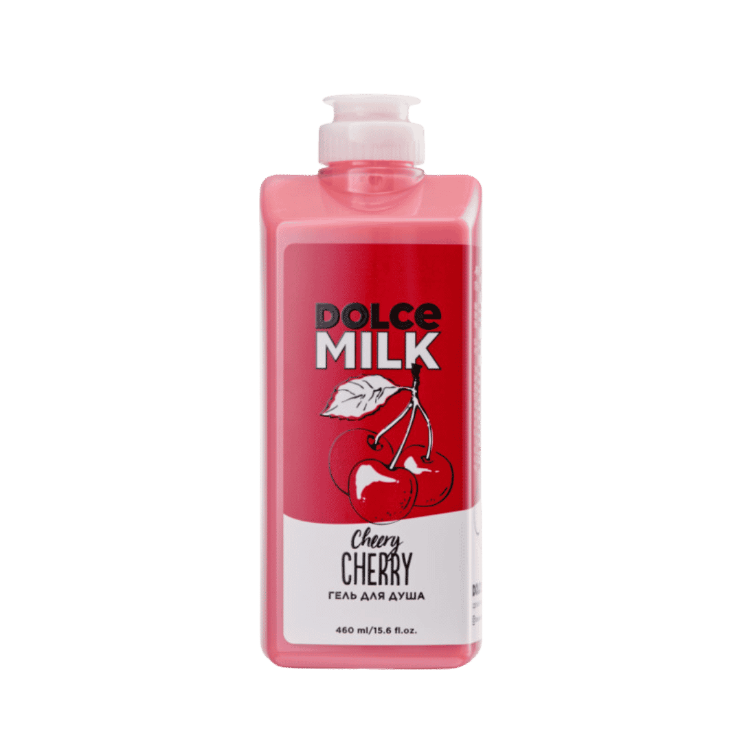 DOLCE MILK Cheery Cherry Shower Gel - 460ml | دولتشي ميلك جل للاستحمام برائحة الكرز - 460مل