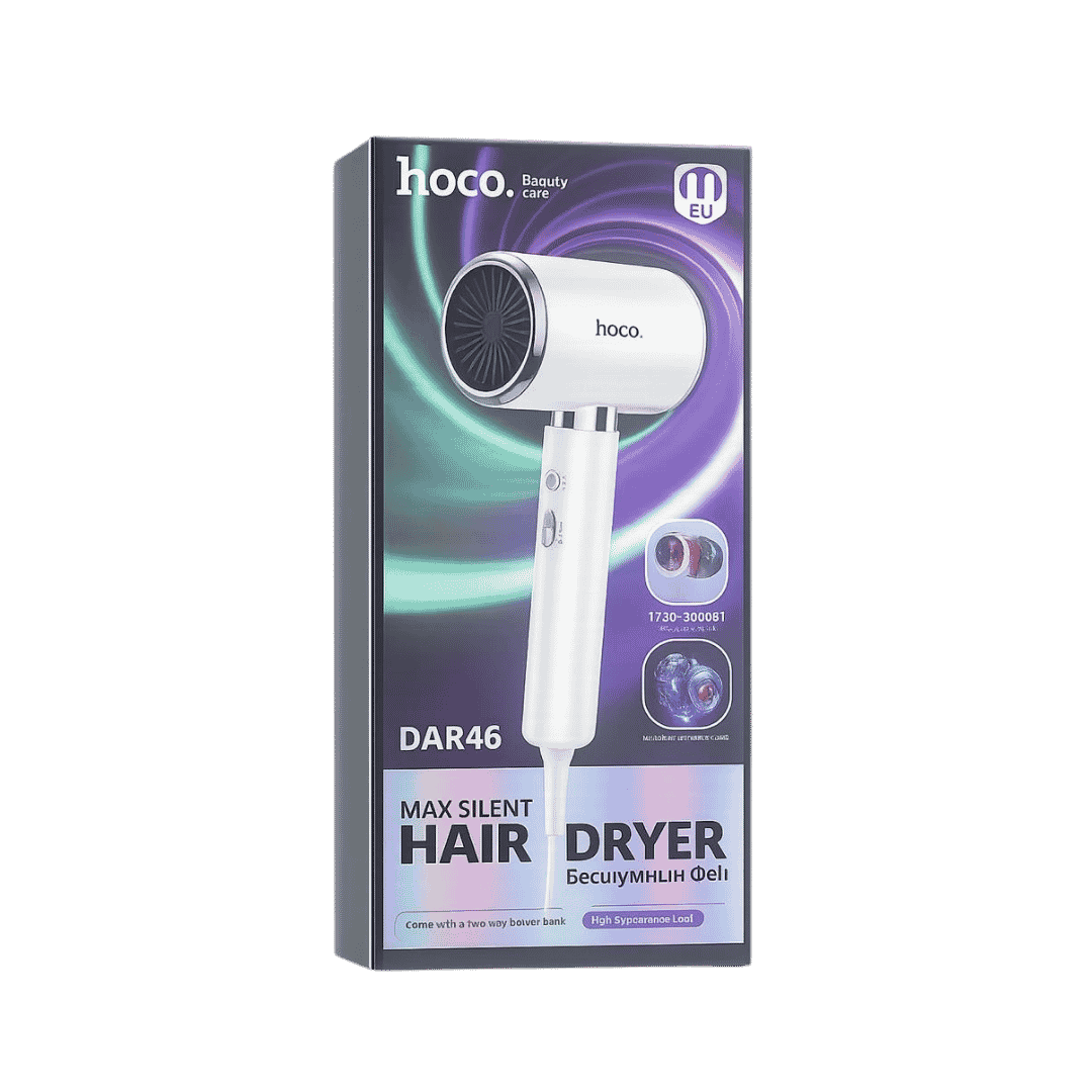 hoco Max Silent Hair Dryer | هوكو مجفف شعر صامت